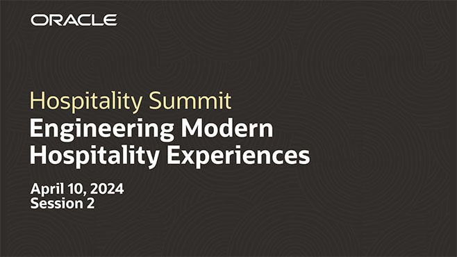 Engineering Modern Hospitality Experiences