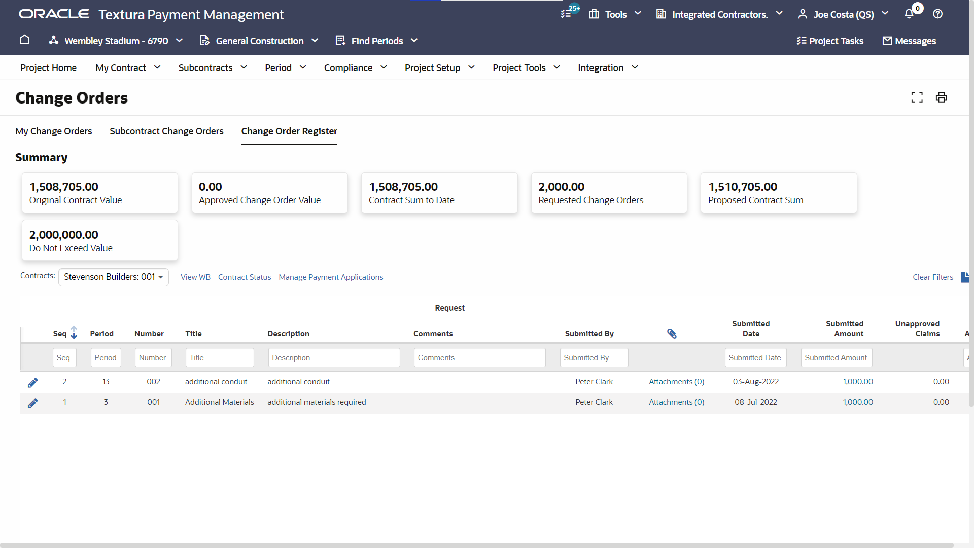 Lien waivers and compliance documentation screenshot