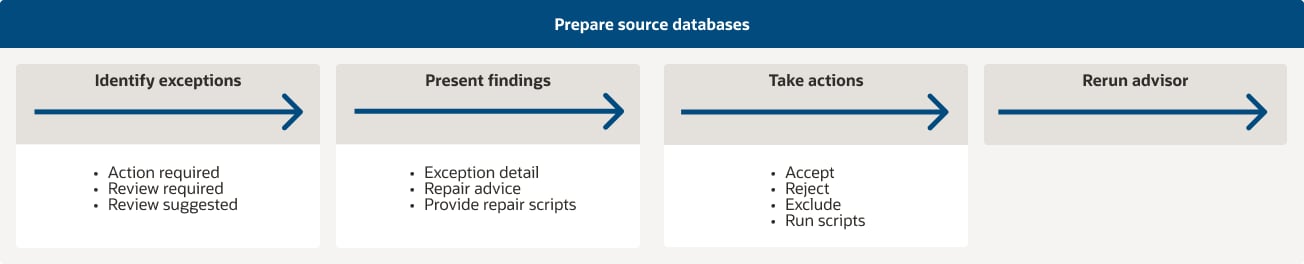 Embedded migration advisor diagram, description below