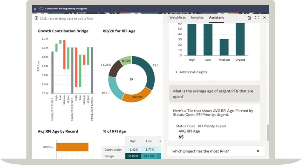 Construction and Engineering Intelligence screenshot