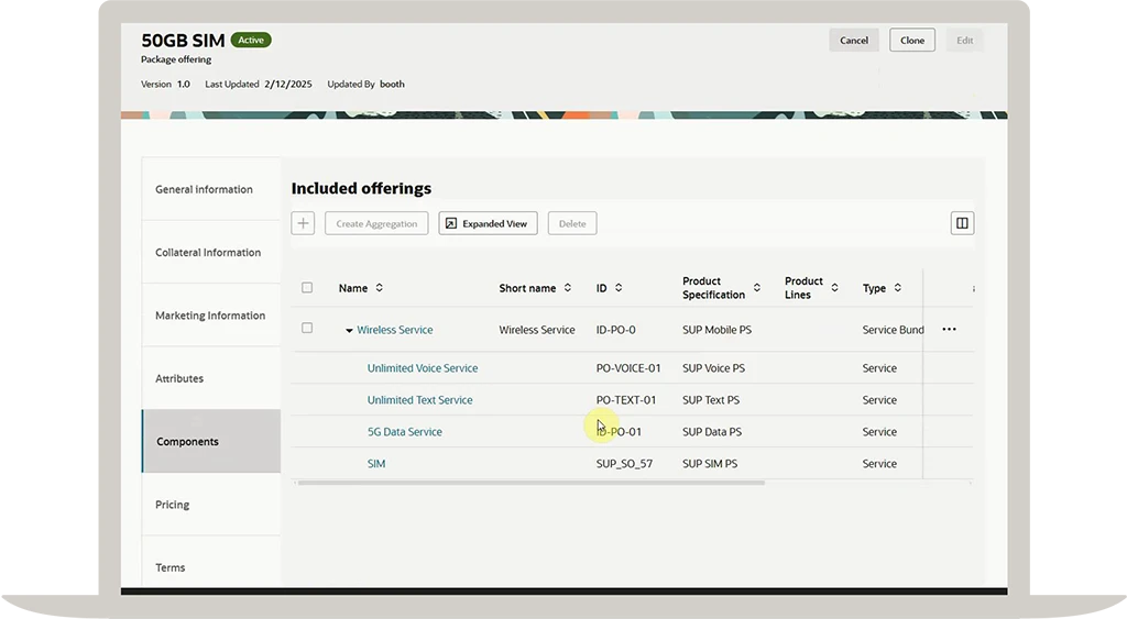 marketing screenshot