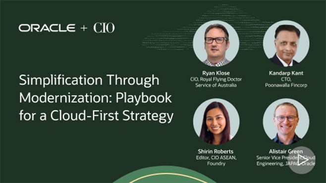 Simplification Through Modernization: Playbook for a Cloud-First Strategy